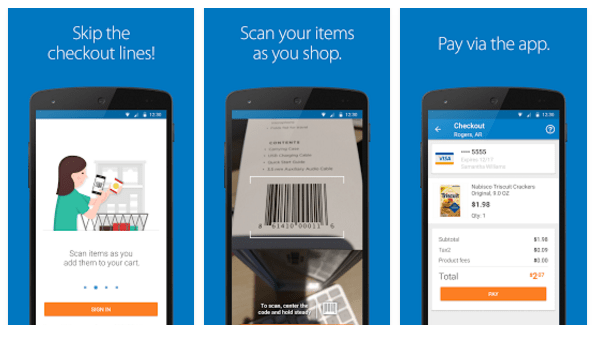 Walmart, the king of offline retail, also gives shoppers a convenient online shopping experience with ecommerce mobile app features